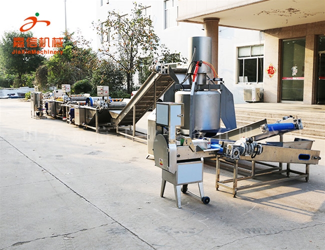 根莖類、葉菜類二合一清洗風干流水線設(shè)備